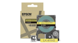  Original Epson LK-4YAS C53S672104 DirectLabel-Etiketten grau auf gelb 